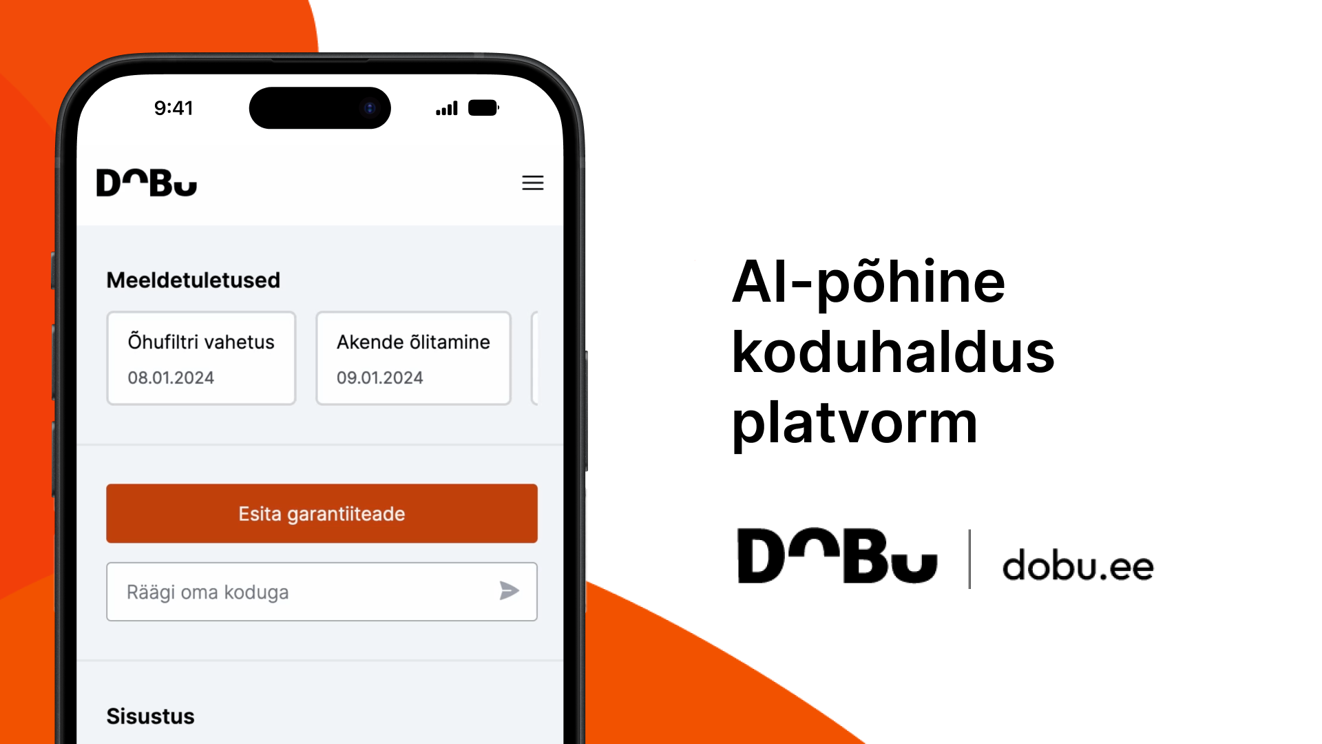 DoBu | AI-põhine koduhaldusplatvorm